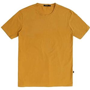 Gianni Lupo T-shirt met korte mouwen voor heren, GL963F, geel, XL, geel, Geel.