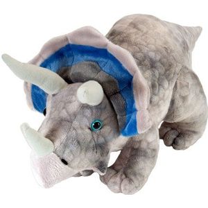 Wild Republic Dinosaur Mini Triceratops - Cadeau voor meisjes en jongens - Duurzaam babyknuffeldier - Met vulling van gerecyclede waterflessen - 25 cm