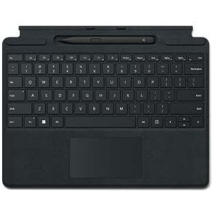 Microsoft Surface Pro 8 / Pro X Signature Keyboard met Zwarte Dunne Pen 2 (QWERTY toetsenbord)