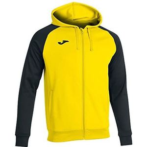 Joma Academy Iv Sweatshirt met capuchon voor heren, Geel/Zwart