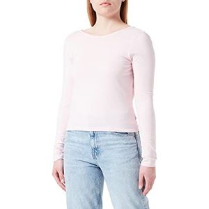 LTB Jeans Getomo T-shirt à manches longues pour femme, Parfait Pink 6640, XXL
