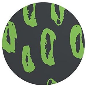 Questo Casa, Ronde muismat, digitaal bedrukt, antislip onderkant, voor kantoor en thuis, diameter 22 cm