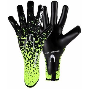 HO Soccer Premier Knit Tech Club Lime Gants de gardien de but unisexe pour adulte, vert citron/noir 10