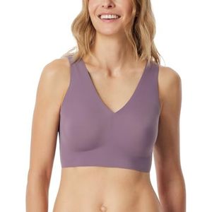 Schiesser Bustier met pads – Invisible Soft sportbeha voor dames, Mauve_181767