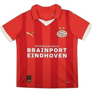 PUMA PSV Home Jersey Replica Jr T-shirt voor kinderen, uniseks, rood