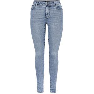 PIECES Jean pour femme, Bleu jeans clair, L / 30L