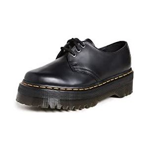 Dr. Martens 5 oogschoenen, uniseks Oxford-weefsel, Zwart 24690001