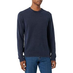 Only & Sons Onsclark Reg Wash Crew Knit Sweater voor heren, marineblauw, L, Navy Blauw