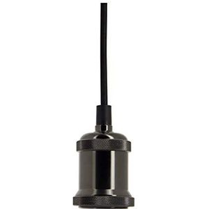 SDVEB Xanlite Hanglamp, elektrisch, voor hanglamp, zwart, vintage stijl, zwart