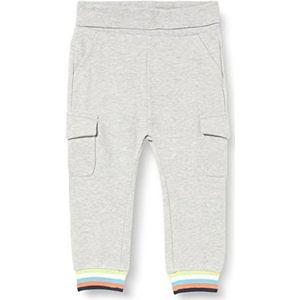 s.Oliver Pullover Mit Cargotaschen Pantalon en Tricot avec Poches Cargo pour Enfants, Gris, 92