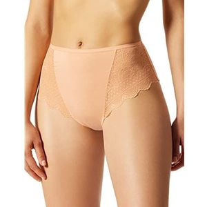 Schiesser Dames Vrouwelijke Lace Highwaist String Dessous, Oranje