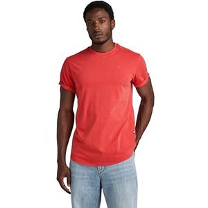G-STAR RAW Lash Straight Fit T-shirt voor heren, Roze (Finch Gd D16396-2653-g386)
