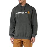 Carhartt Signature Logo Midweight Sweatshirt heren sweater, carbon heather, L