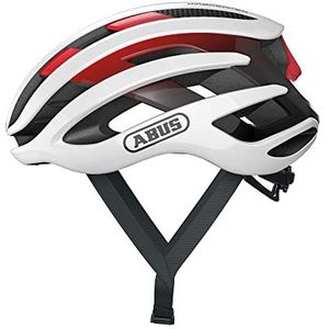 Abus AirBreaker helm wit rood M 5258 cm