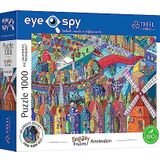 Trefl Prime - UFT Eye-Spy Puzzel Imaginary Cities: Amsterdam, Nederland, 1000 elementen, verrassende details, grappige scènes, BIO, ECO, plezier voor volwassenen en kinderen vanaf 12 jaar