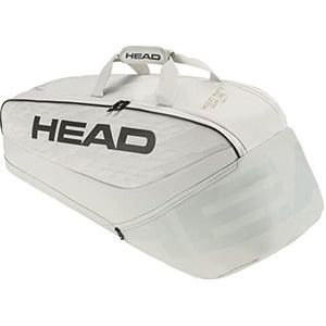 HEAD Uniseks - Pro X Racquet Bag tennistas voor volwassenen, wit/zwart, M