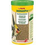 Sera Immu Actionpro het kwekervoer met probiotica voor snelle groei, een ontwikkelingsbroek en een glanzende kleur (voor decoratieve vissen vanaf 4 cm)