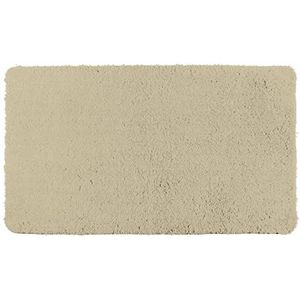 WENKO Badmat Belize Sand 60 x 90 cm badtapijt veilig pluizig pluisvrij polyester 60 x 90 cm, beige