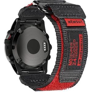 20 mm nylon horlogeband compatibel met Garmin voor Fenix 8 AMOLED43 mm/Fenix 5S/Fenix 6S/Fenix 7S/Descent MK2S/D2 Delta S, verstelbare reservearmband voor Garmin epix Pro 42 mm voor