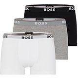 BOSS boxershort heren, - 999 zwart/wit/grijs