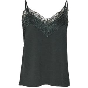 VERO MODA VMALVA Lace Top WVN GA, Scarab, M