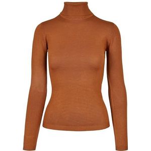 Urban Classics Basic sweatshirt voor dames, Karamel