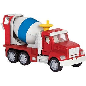 L'il Woodzeez – Betonmixer uit de Mic-serie – bouwplaatswagen met zwengel en trekker – vrachtwagens en bouwvoertuigen – kinderen vanaf 3 jaar WH1014Z