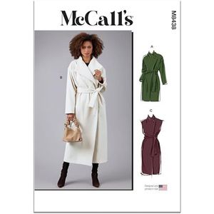 MCCALLS M8438P5 damesjassen en vest P5 (40-42-44-46-46-48)