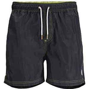 Jack & Jones Jpstmalta Jjswim Zip Si Maillot de bain pour homme, Noir, L