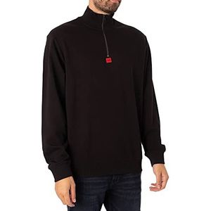 HUGO Durty Sweatshirt voor heren, zwart.