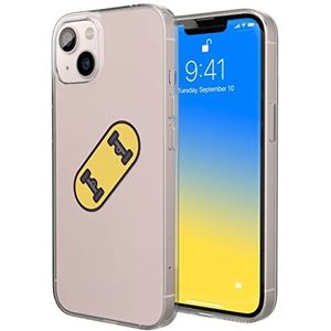 Bonateks, Étui de protection imprimé numériquement compatible avec iPhone 14, coque de protection anti-chocs, silicone, flexible, transparent