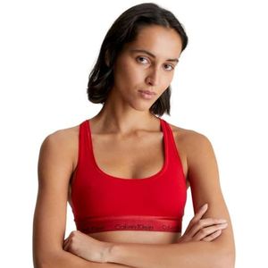 Calvin Klein Bralette zonder voering 445e Bralette voor dames, Rood