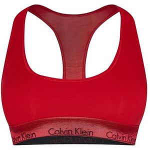 Calvin Klein Bralette zonder voering 445e Bralette voor dames, Rood