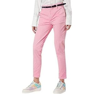 Scotch & Soda Maison Regular Fit Chino, Sold With A Belt, damesbroek, roze (Sorbet Pink 3547), 24 W/30 l, roze (Sorbet Pink 3547)