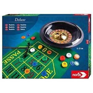 Noris Schaak en Dammen Deluxe Hout 2-In-1 - Bordspel | Geschikt voor 2 spelers vanaf 6 jaar | Hoogwaardig houten spel