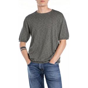 Replay Pull à manches courtes pour homme, 810 Pistache, 3XL