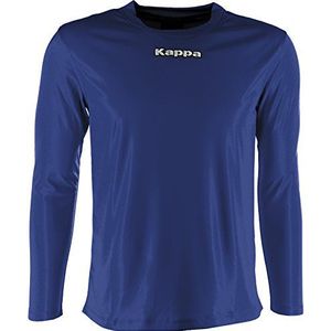 Kappa Carrara LS Shirt voor heren, lange mouwen, Blauw (marineblauw)