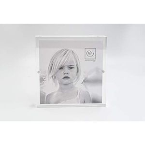 Mascagni 2DC M215 fotolijst, acryl, transparant, 10 x 10 cm