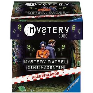 Ravensburger 20227 - Mystery Cube - het Agentenlabor - Rätsel voor EXIT-liefhebbers vanaf 10 jaar