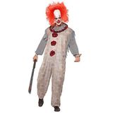 Smiffys - 40325 - Halloween - vintage clownkostuum - maat - L - 106,7 cm - 111,8 cm
