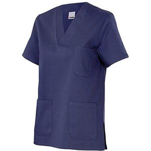 Velilla 589/C/T - pyjama korte mouwen met V-hals (modern), Navy Blauw