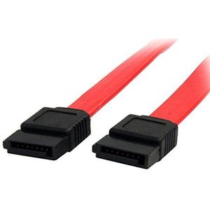 StarTech.com 15 cm SATA-kabel - Serial ATA kabel in rood