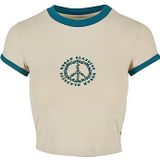 Urban Classics T-shirt court en jersey stretch pour femme, disponible dans de nombreuses couleurs, tailles XS à 5XL, Vert d'eau, XXL