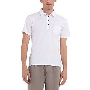 REPLAY Polo Homme, 001 blanc, 3XL