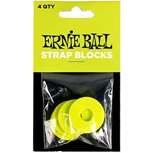 Ernie Ball Strap Blocks 4 stuks, groen