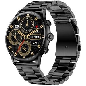 MyPhone Watch Elegant Smartwatch 2 grote batterijen van 300 mAh, tot 7 dagen met één lading, 1,43 inch Amoled-display, IP67-hardheid, meerdere sportmodi, app