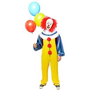 (PKT) (9912536) volwassen kostuum Pennywise van de clown maat S - film ""IT