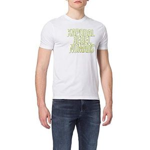 Kaporal Darin T-shirt, korte mouwen, voor heren, Wit.