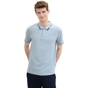 TOM TAILOR 1040936 Poloshirt voor heren, 1 stuk, 15159 - Donkerblauw, L