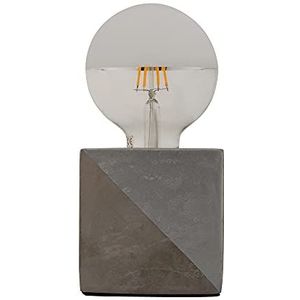 Pauleen 48196 tafellamp Silver Jewel 20 Watt max. zilver, beton E27